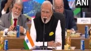 World News | Our Approach of 'back to Basics' Reason for India's Success: PM Modi at Brazil G20 Summit