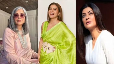 Entertainment News | Kajol's Adorable Wishes for Sushmita Sen, Zeenat Aman Will Melt Your Heart