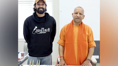 Entertainment News | 'The Sabarmati Report' Actor Vikrant Massey Meets UP CM Yogi Adityanath in Lucknow