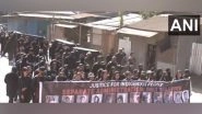 Manipur Violence: Kuki Groups Hold Mock &lsquo;Coffin&rsquo; Rally in Churachandpur, Demanding Justice for Those Killed (Watch Video)