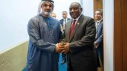 World News | Crown Prince of Abu Dhabi Holds Discussions with President of South Africa at G20 Summit