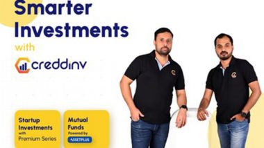 Business News | Creddinv Partners with AssetPlus: Broadens Investment Offerings, Staying True to Its Startup-Centric Vision