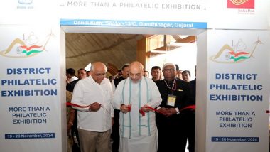 India News | Gujarat: Union Home Minister Amit Shah Inaugurates Phila Vista 2024 in Gandhinagar