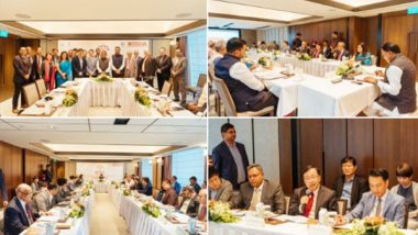 Business News | Odisha CM Majhi Takes Part in Industry Roundtable as Part of His Singapore Visit