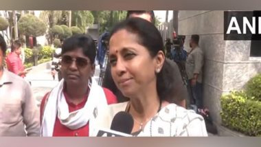 India News |  Maharashtra: Supriya Sule Approaches ECI Following Bitcoin Misappropriation Allegations