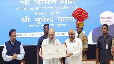 India News | Gujarat: Amit Shah Inaugurates Golden Jubilee Edition of All India Police Science Congress