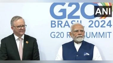 World News | PM Modi, Albanese Launch India-Australia Renewable Energy Partnership at G20 Summit