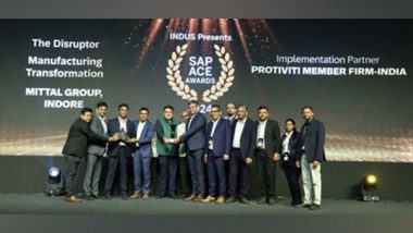 Business News | Protiviti Earns Top Honors at SAP ACE Awards 2024