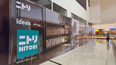 Business News | Japanese Furniture & Home Furnishing Retail Chain Nitori Plans to Open First Store in India at R City Mall, Mumbai in December 2024