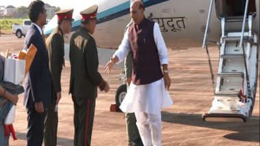 India News | Defence Minister Rajnath Singh Arrives in Laos to Attend ADMM