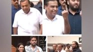 Business News | Mukesh Ambani, Sons Anant and Akash, Daughter-in-law Shloka Exercise Their Franchise
