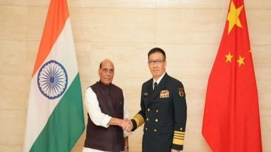 World News | Rajnath Singh Holds Bilateral Talks with Defence Ministers of China, Laos, and Malaysia at ASEAN Meeting