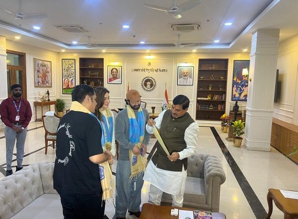 India News | 'The Sabarmati Report' Actors Vikrant Massey, Raashii Khanna Meet MP CM Mohan Yadav in Bhopal