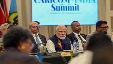 World News | Guyana: PM Modi Proposes 7 Pillars for India-CARICOM Cooperation