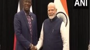 World News | PM Modi Holds Bilateral Talks with Trinidad and Tobago PM Keith Rowley