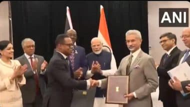 World News | India, Trinidad and Tobago Strengthen Ties with MoU Exchange During India-CARICOM Summit