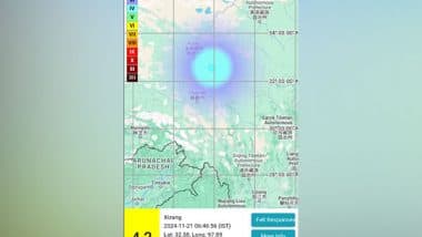 World News | Earthquake of Magnitude 4.2 Hits Xizang