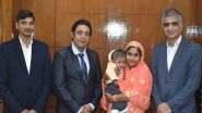 Business News | Sarvodaya Hospital Performs Youngest Cochlear Implant On 5-Month-Old Baby In India