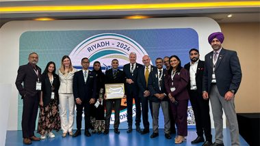 Business News | Indian Delegation Excels at FAI World Aero Sports Conference - Celebrating Aeronautics Vision; Lt Col Mayank Nagpal Honored with Paul Tissandier Diploma