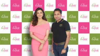 Business News | La Pink Signs Parineeti Chopra as Its Brand Ambassador