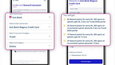 Business News | Paisabazaar Launches Credit Card Reward Calculator to Help Consumers Maximize Reward Earning