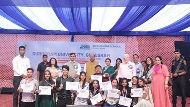 Business News | JK Business School Hosts 5th Shankhnaad Youth Festival