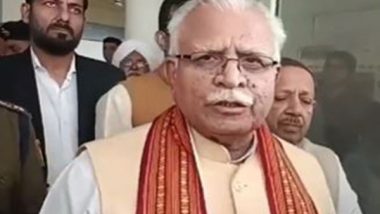 India News | Union Minister Manohar Lal Khattar Reviews Power and Housing Projects in Leh