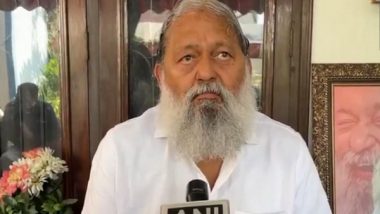 India News | BJP Going to Form Government in Maharashtra as Well as Jharkhand: Haryana Minister Anil Vij