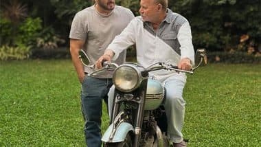 Entertainment News | Salman Khan Shares Glimpse of His Father Salim Khan's First Bike