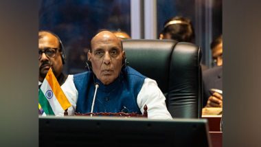 World News | India Stands for Rule-based International Order, Says Rajnath Singh at 11th ADMM Plus