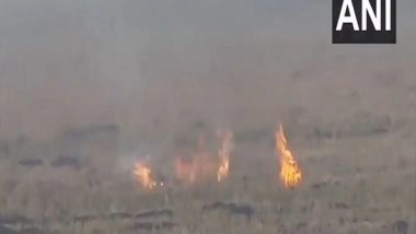 India News | Stubble Burning Continues in Punjab Amid Poor Air Quality in Delhi