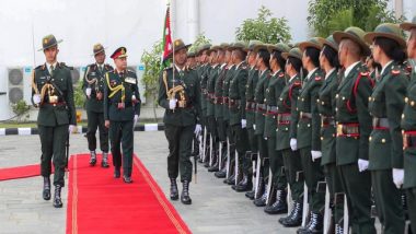 World News | Gen Upendra Dwivedi Conferred Honorary Rank of General of Nepal Army