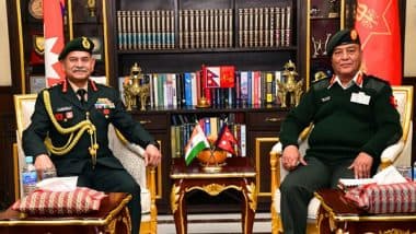 World News | Indian Army Chief Discusses Bilateral Defence Cooperation with His Nepali Counterpart