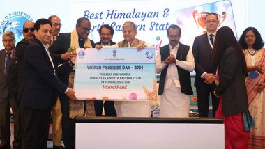 India News | Uttarakhand Wins Best State Award in Fisheries Development