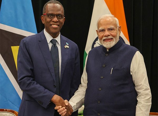 World News | PM Modi and PM Pierre Discuss Ways to Enhance India-St Lucia Ties