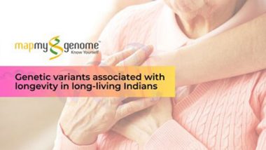 Business News | MapmyGenome Unveils Groundbreaking Study on Genetic Variants Linked to Longevity in Long-Living Indians