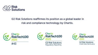 Business News | G2 Risk Solutions (Fintellix) Recognized as a Category Leader in Chartis RiskTech Quadrant 2024