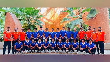 Sports News | Indian Hockey Team Leaves for Men's Junior Asia Cup 2024 in Muscat