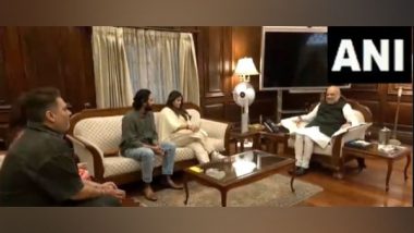 Entertainment News | Union Home Minister Amit Shah Meets Star Cast of 'The Sabarmati Report'