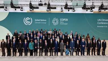 World News | COP29 Draft Deal Proposes Rich Countries Give $250 Billion in Climate Finance