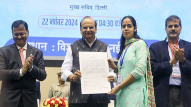 India News | Delhi LG VK Saxena Distributes Appointment Letters to 702 Newly Recruited Govt Employees