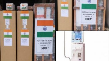 World News | India Sends Second Consignment of Haemo-Dialysis Machines to Pacific Island Nations