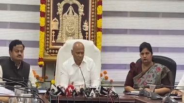 India News | Andhra Pradesh: Tirumala Tirupati Devasthanams Executive Officer Conducts Comprehensive Inspections at Tirumala