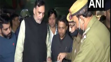 India News | Delhi Environment Minister Gopal Rai Inspects Narela-Singhu Border to Check GRAP IV Implementation