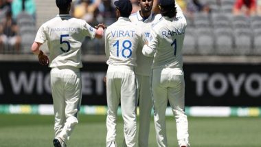 Sports News | BGT: Bumrah's 5-fer, Harshit's Support Act Restricts Australia to 104, Gives India Lead (Day 2, Lunch)