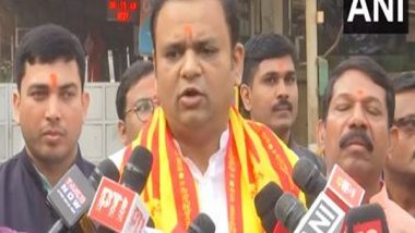 India News | Maharashtra: On Assembly Vote Counting Day, BJP Candidate Rahul Narwekar Visits Mumbai's Siddhivinayak Temple