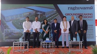 Business News | Raghu Vamsi Aerospace Group Lays Foundation Stone to Build New Facility in Hyderabad with the Investment of Rs.300 Crore