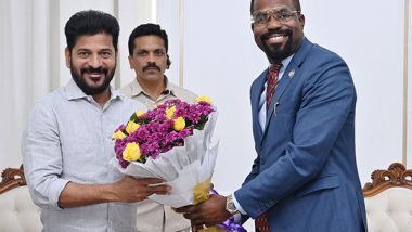 World News | US's South Carolina House of Representatives Member Pays Courtesy Call to Telangana CM