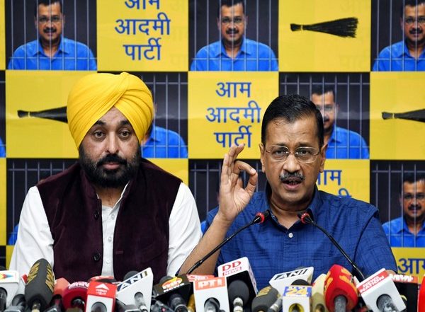 India News | AAP Convenor Kejriwal, Punjab CM, Congratulates AAP on Its Win in Punjab Assembly By-polls