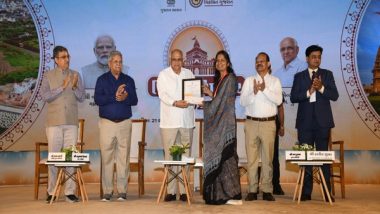 India News | Gujarat CM Bhupendra Patel Honours Civil Service Officials with Karmayogi Awards for Exemplary Service